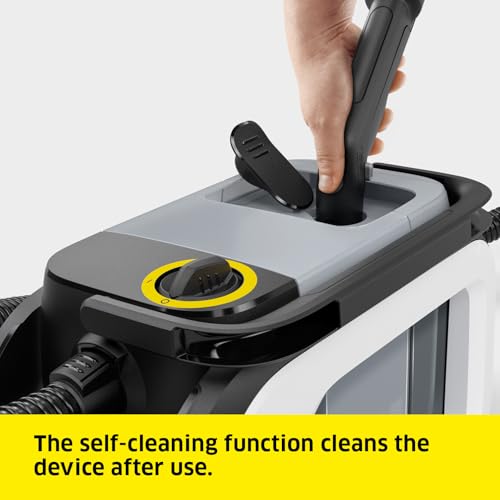 Kärcher SE 3 Compact Spot Cleaner, power: 500 W, fresh water tank: 1.7 l, area: 2.76 m2, weight: 4.1 kg, spray suction hose, upholstery spray extraction nozzle and crevice nozzle - Image 6