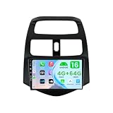 MSD 4G+64G - 9 Inch Car Stereo For Chevrolet Spark M300 (2009-2016) | Android 16 GPS Navigation Radio | Carplay Android Auto Volant Dual Band WiFi DSP DAB Bluetooth | Rear Camer | 2 Din