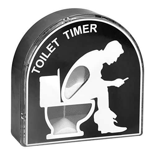 Temporizador de Arena Reloj de Arena 5 Minutos Baño Temporizador Inodoro Herramienta Sincronización para el Juegos, decoración del hogar, Juguete para Hombres, Marido, papá, cumpleaños