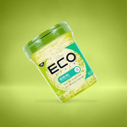 Eco Style Olive Oil Eco Styler Hair Gel, Hydrate and Style, Alcohol-Free, Green 946 ml (Pack of 1) - Image 5