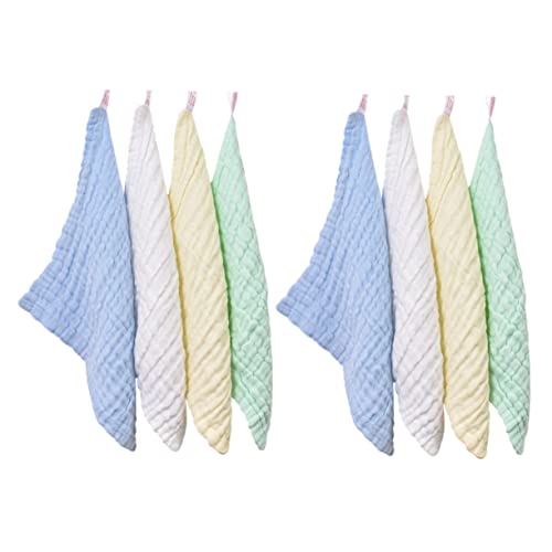 Serviettes bébé pour visage et corps lot de 16 débarbouillettes multicolores pour le change quotidien