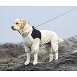 [YJSO] 犬用レインコートカッパ 完全防水 防雪 8XL 防塵 防風 おしゃれ 着せやすい小型犬 中型犬 大型犬 フルカバー リード通し フード付き 犬服 犬服レインコート 着脱簡単 快適 ペットレインコート ドッグウェアレインコート しろい