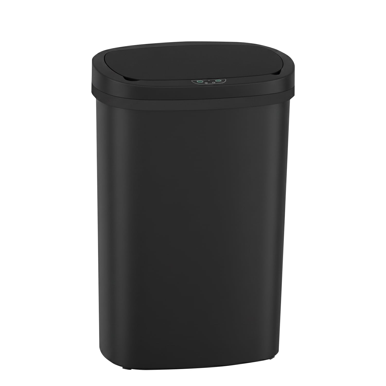 FDW Mülleimer mit Sensor & Deckel, Kunststoff, 50 L Küchenmülleimer, Smart, Automatisch, Berührungslos, Elektrischer Mülltonne, Wasserdicht, Schwarz