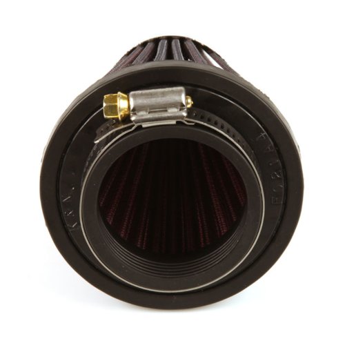 Image of K&N High-Flow Original Lifetime Universal Clamp-On Air Filter: High Performance, Premium: Flange Diameter: 2.0625 In, Filter Height: 4 In, Flange Length: 0.625 In, Shape: Round Tapered, RC-1200
