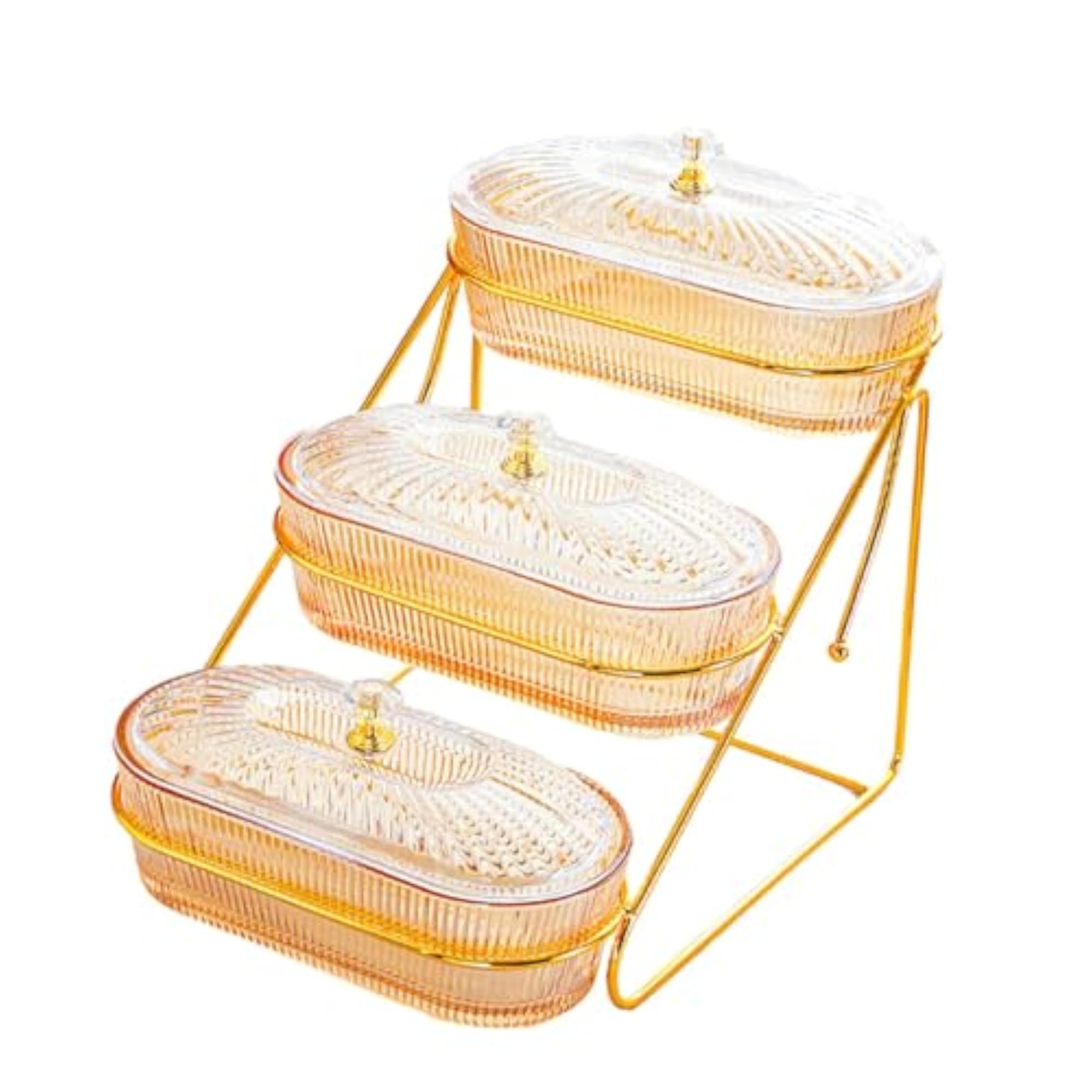 3 Layer Fruit Serving Tray for Home Decor