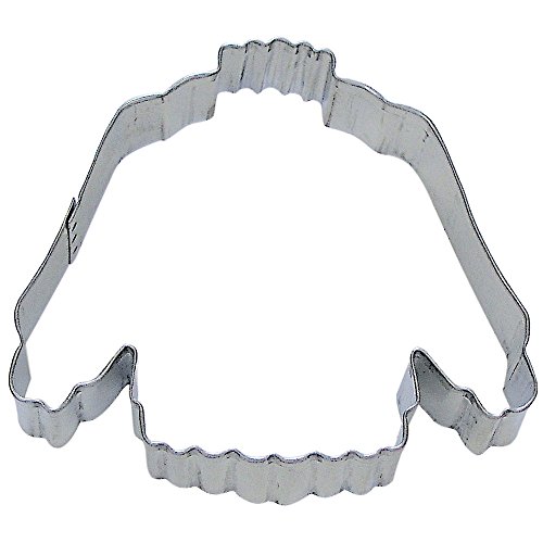 CookieCutterCom Sweater Cookie Cutter 4 Inch –Tin Plated Steel Cookie Cutters – Sweater Cookie Mold
