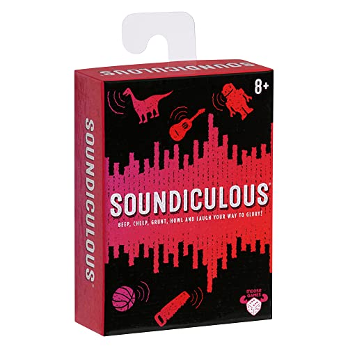 Soundiculous - Moose Games: The Hilarious Pocketsize Party Game Of Ridiculous Sounds That Gets The Whole Family Laughing #TOP7