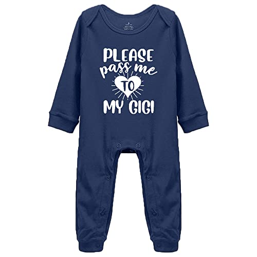 Please Pass Me to My Gigi Baby Long Sleeve Bodysuit