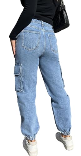 Women's Hiking Cargo Jogger Camo Pants with Pockets High Waisted Slim Casual Outdoor Tapered Combat Works Pants2