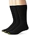 Gold Toe Men's Windsor Wool Dress Sock, 3-Pack