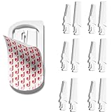 Jill J1 Dermaplane Refill Blades – 12 Gentle Replacement Blades for Jill Wand, Removes Peach Fuzz & Dull Skin with Petite & Wide Blades for Beginner-Level Exfoliation, 6 Full Shaves