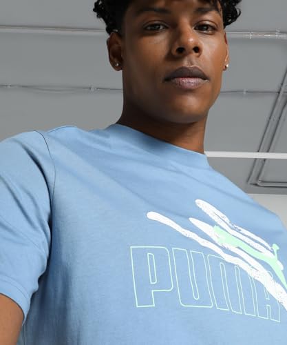 Image of Puma Men's Printed Regular Fit T-Shirt