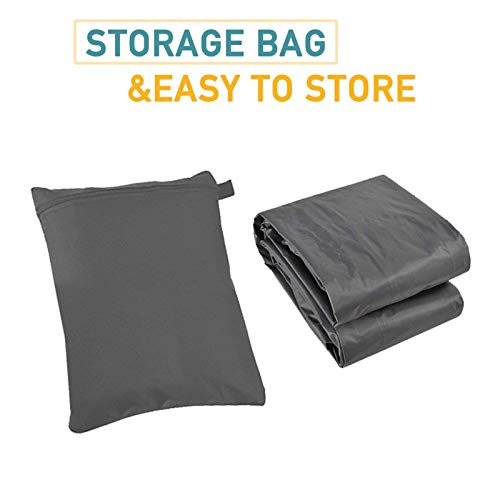 image for AKEfit 100% Waterproof Patio Furniture Cover, Fits 8-12 Seat, Anti-UV 