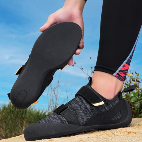 Zapatillas de escalada profesionales para principiantes en bloque y gimnasio 7