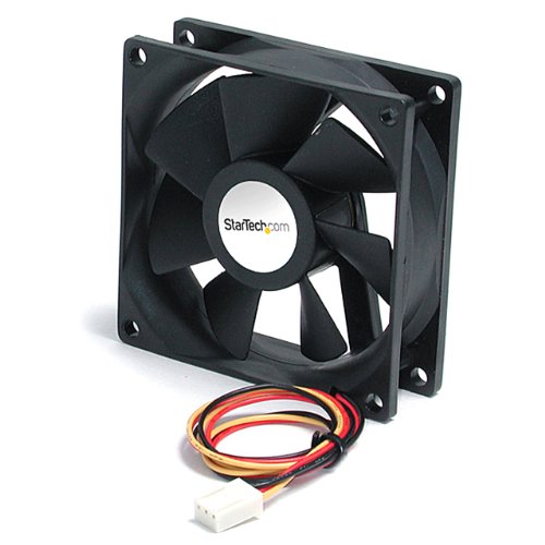 Image of StarTech.com 92x25mm Ball Bearing Quiet Computer Case Fan w / TX3 Connector - 3 pin case Fan - TX3 Fan - 90mm Fan (FAN9X25TX3L)
