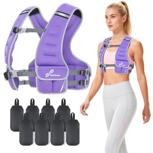 Image of Sportneer Adjustable Weighted Vest Woman: 6-10lb /10-18lb Weighted Vests