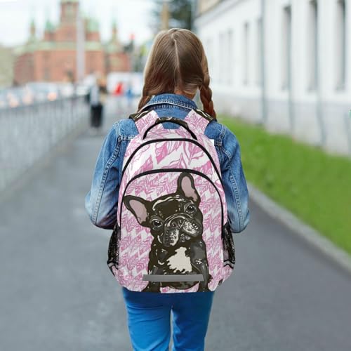 ALAZA Puppy French Bulldog Backpack