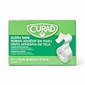 CURAD Cloth Silk Adhesive Medical Tape, 2 Inch x 10 Yard Roll, Box of 6
