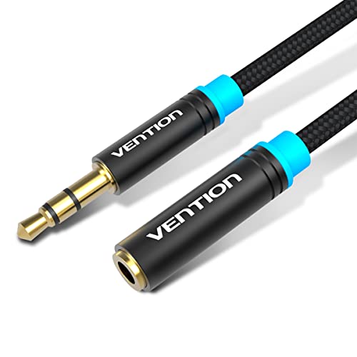 Cabo Extensor Extensao P2 Macho Femea Fone Audio 1m Vention
