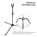 Toyvian 1Pc Foldable Bow Bracket Durable Glass Fiber Tripod Stand for Recurve Bows Stable Shaped Clip for Easy Access and Protection Bow Rack Accessories