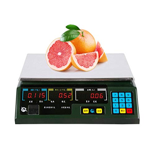 Postal Scales Digital Weight for Packages Kitchen Scale Highly Accurate Multifunction Food Household Stainless Steel Plates Precise and Tare Function Electronic
