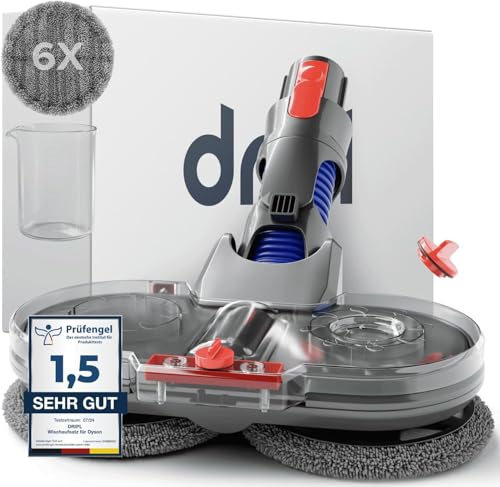 Dripl Wischaufsatz für Dyson V7/V8/V10/V11/V15/Gen5 Staubsauger,...