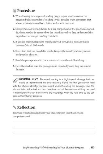 Visible Learning Day by Day: Hands-On Teaching Tools Proven to Increase Student Achievement