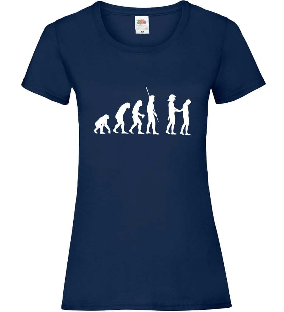 Evolution Police with Helmet Armour Women's Lady-Fit T-Shirt