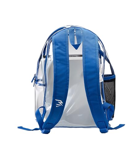 Image of Nike 3 Brand Clear Backpack - Royal Blue - One size (23L)