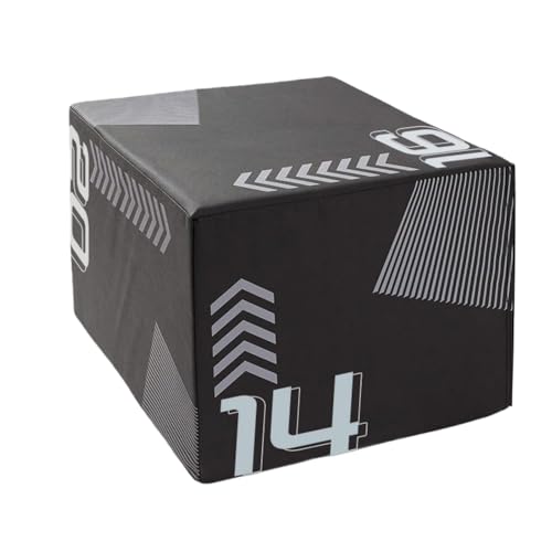 Kizare �v���C�I�{�b�N�X �\�t�g �W�����v�{�b�N�X �X�e�b�v�� �g���[�j���O�{�b�N�X ���~�� �̊� �g���[�j���O �p �W�����v�� �u���� �؃g�� �v���C�I���g���N�X ���肵���\�� ��l�q�� (35*40*50cm,�u���b�N)