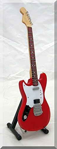 KURT COBAIN Miniature Mini Guitar Nirvana Red