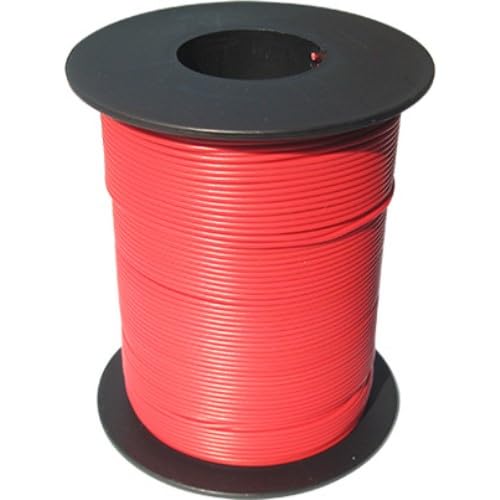 100 Meter LIY Kabel Litze 0,14mm² flexibel Kupferlitze Schaltlitze rot 100 Meter LIY Kabel Litze 0,14mm² flexibel Kupferlitze Schaltlitze rot
