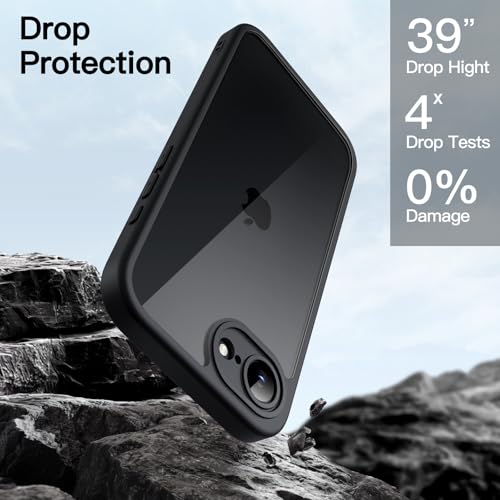 Image of JETech Case for iPhone 17e /16e, 360 Protection, Black