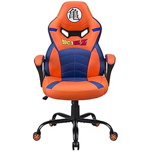 Subsonic, Silla Gaming Junior de Dragon Ball, Poliuretano, Naranja