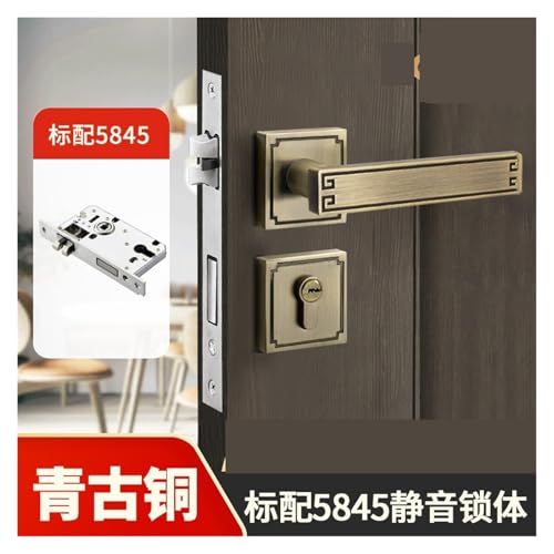 Serrure de porte en bois de chambre pour créer un espace calme et intime - 3