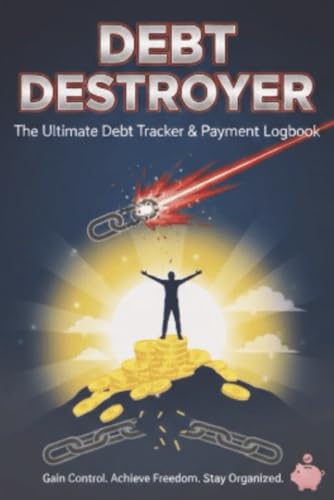 Debt Destroyer: The Ultimate Debt Tracker and Payment Logbook: Financial Freedom & Rapid Payoff Planner: Simple Ledger to Track Balances, Interest, and Creditors to Become Debt Free