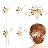 Tendance et élégant : cet accessoire pour cheveux fait main est clair et raffiné, ce qui permet de mieux mettre en valeur la coiffure. C'est un superbe accessoire pour la coiffure de la mariée et des demoiselles d'honneur, qui vous rendra plus élégante et plus séduisante.