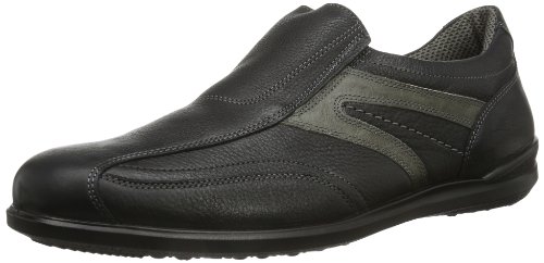 Jomos Primera, Zapatos de Cordones Derby para Hombre, Negro (Schwarz/Asphalt), 42 EU