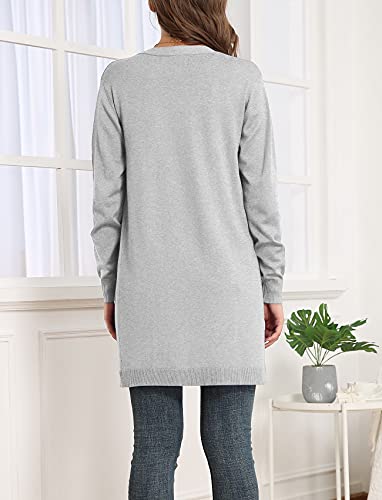 Image of VIISHOW Women's Classic Cardigans Long Sleeve Open Front Casual Knit Cardigan Sweaters Coat Soft Outwear