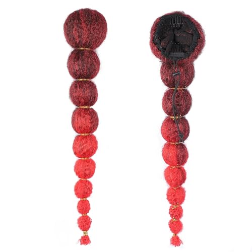 Matriarchs Bubble Ponytail Extension For Black Women Afro Braided Ponytail