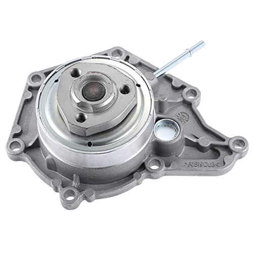 X AUTOHAUX Car Engine Cooling Water Pump Assembly No.06E121016G/06E121016Q/06E121016C for Audi A7 Quattro 2012-2015 for Audi Q5 S4 S5