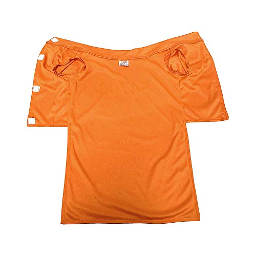 Disfraz Prisionero Naranja para Perro Grande miniatura 7