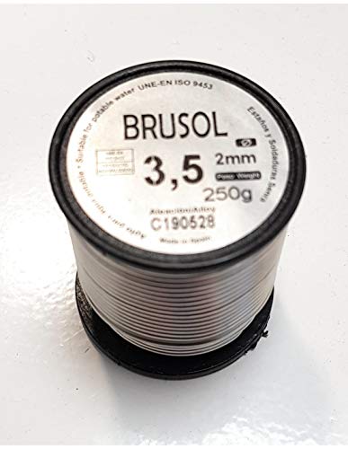 Tin, 2 mm. 3,5 spoel – 250 g – zilver.
