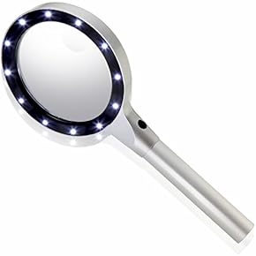 拡大鏡　ルーペ ルーペ H ポケット型顕微鏡60～100倍 LEDライト付