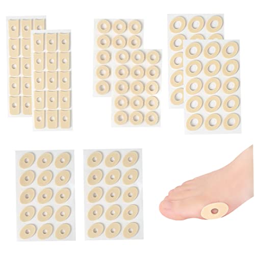 Cojines de maíz espuma suave almohadillas adhesivas auto adhesivas almohadilla de maíz de callo para cuidado de los pies del pie 120pcscorn cojines