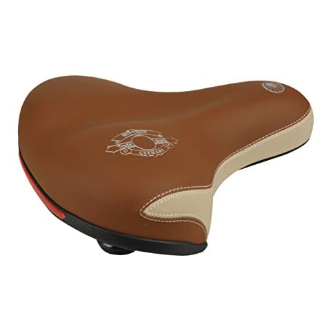 Fischer Cappuchino Bicycle Saddle with Gel Padding Cover