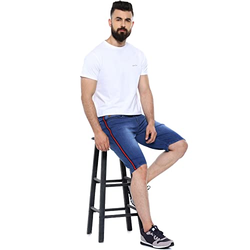Image of CAHOOT Men's Denim Jeans for Regular Wear | Denim Fabric | Slim Fit | Jeans Crafted with Comfort Fit and High-Performance for Everyday Casual Wear