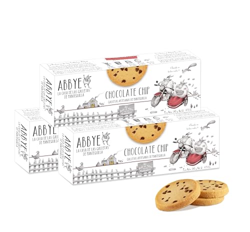 ABBYE | Galleta de mantequilla (Pack 3, Chocolate)