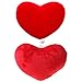 haohao3 Oreiller en Forme de Coeur, 20 cm en Forme de Coeur Coussin décoratif PP Coton Doux créatif poupée Amant Cadeau Rouge