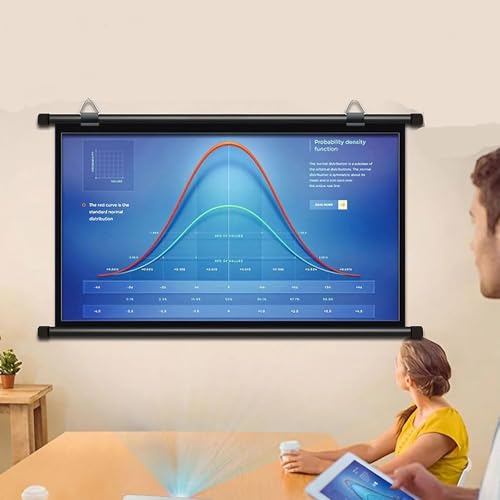 Pantalla de proyector manual 50" 4:3 UYCVT miniatura 5